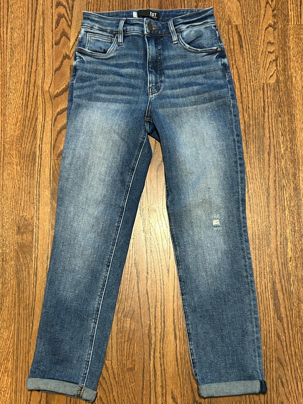 KUT From The Kloth Rachael Fab Ab Mom Jeans Women’s Size 0 High Rise